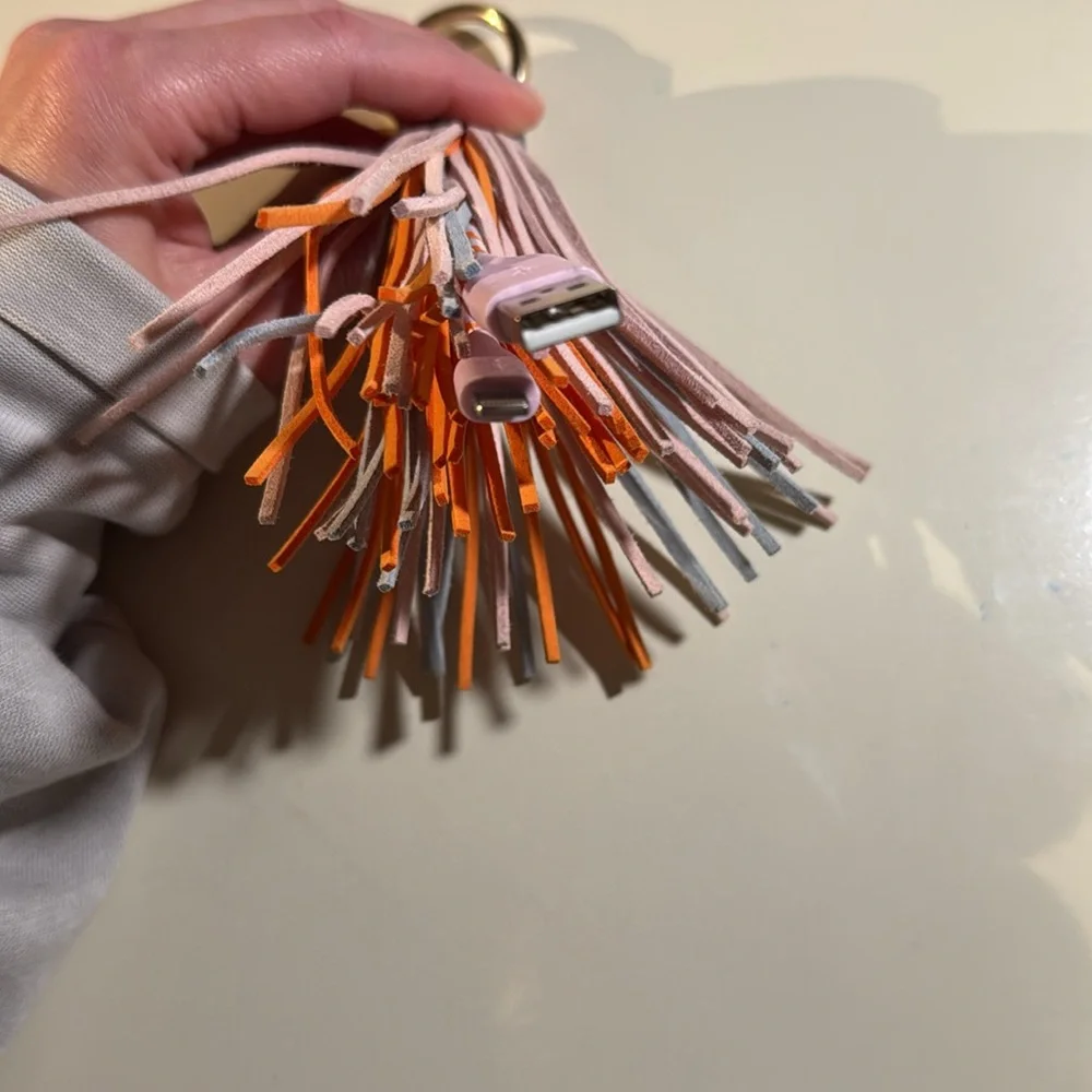 12” Lightning to USB-A Keychain Cable - heyday with Aliyah Salmon